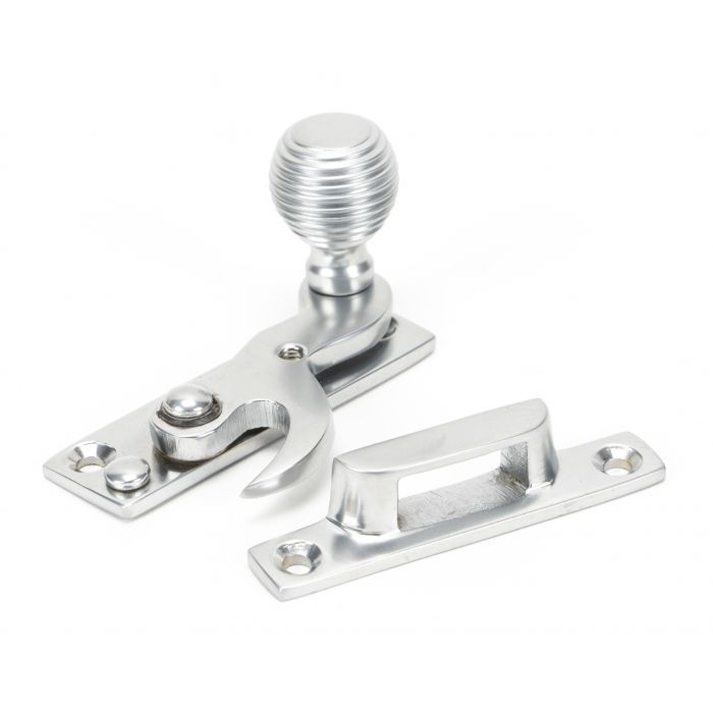 From the Anvil Beehive Sash Hook Fastener - Satin Chrome